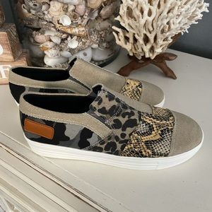 Animal print shoes